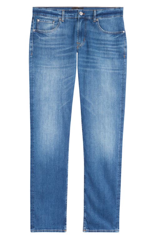 7 For All Mankind Slimmy Clean Pocket Slim Fit Jeans In Auster