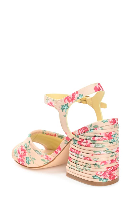 Journee Collection Charmaine Tru Comfort Foam Heeled Sandal In Beige