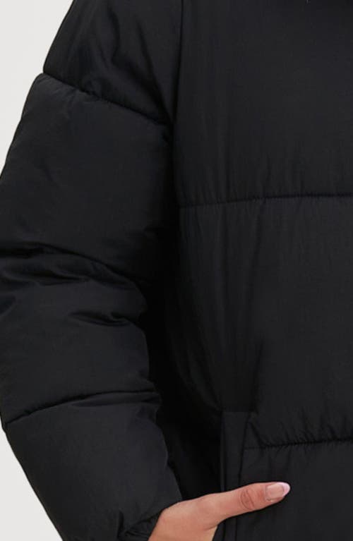 Noize Ramona Hooded Parka In Black