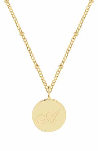Nordstrom kate spade initial 2025 necklace