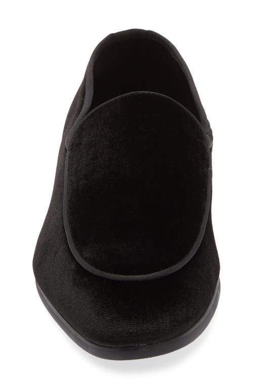 Shop Nordstrom Victor Velvet Loafer In Black Velvet