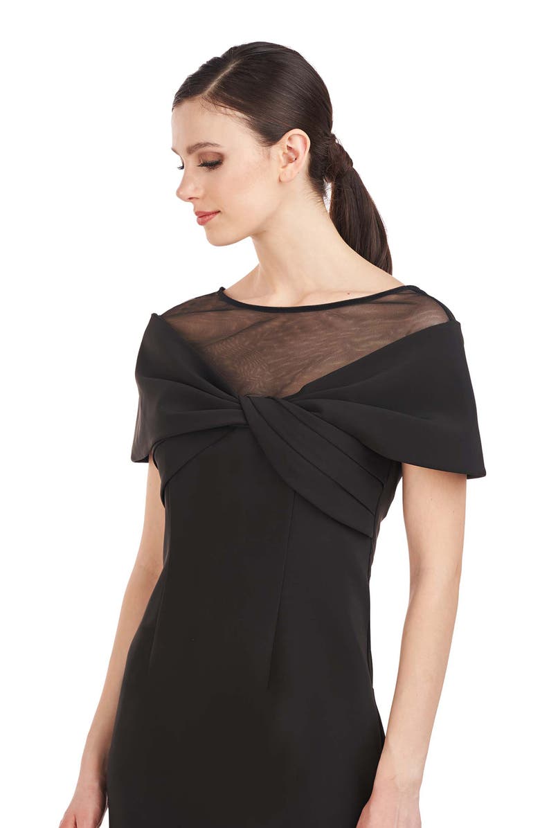 JS Collections Tillie Illusion Lace Detail Sheath Dress | Nordstrom