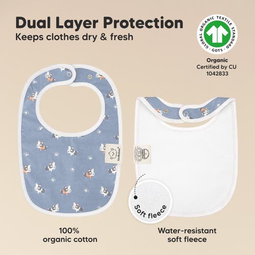 Shop Keababies 8-pack Baby Drool Bibs In Pets & Paws