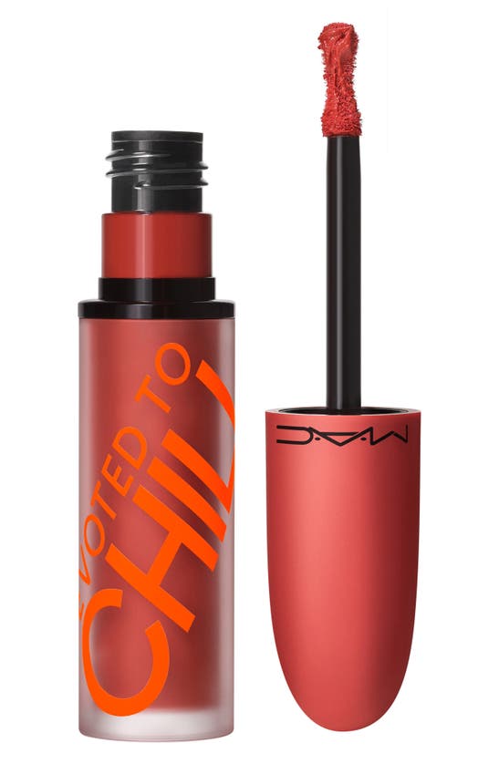 Mac Cosmetics Powder Kiss Liquid Lipcolour In Red