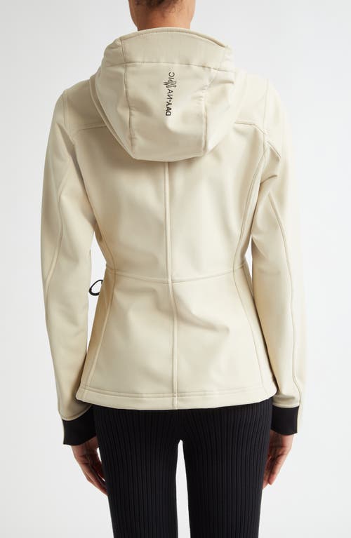 Shop Moncler Grenoble Zumeles Hooded Jacket In Beige