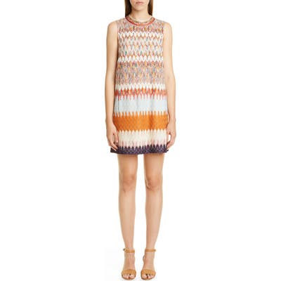 Missoni Knit Sleeveless Minidress, US / 46 IT - Ivory