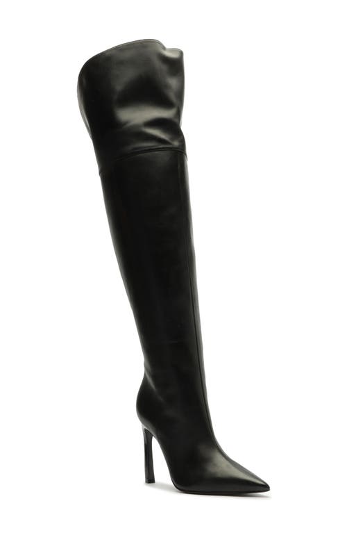 Shop Schutz Cate Over The Knee Boot In Black