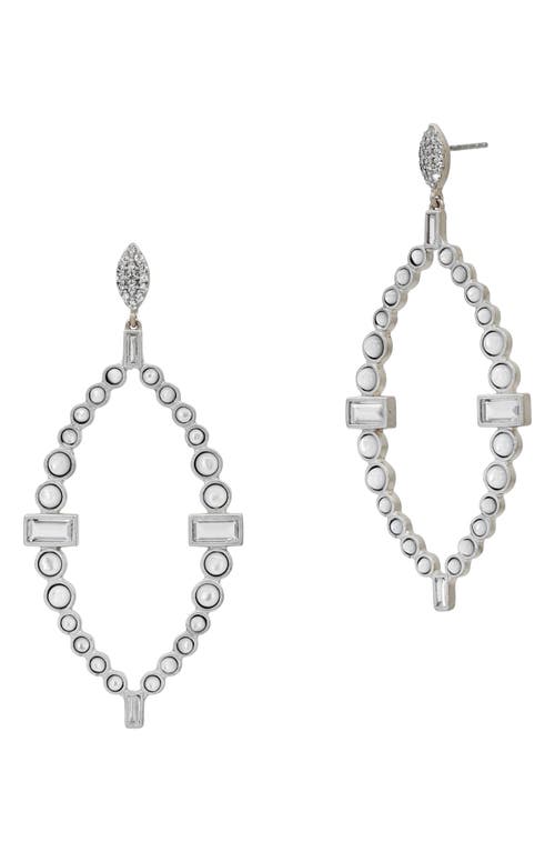 FREIDA ROTHMAN Streets of Brooklyn Sterling Silver Drop Earrings in Silver And Black at Nordstrom