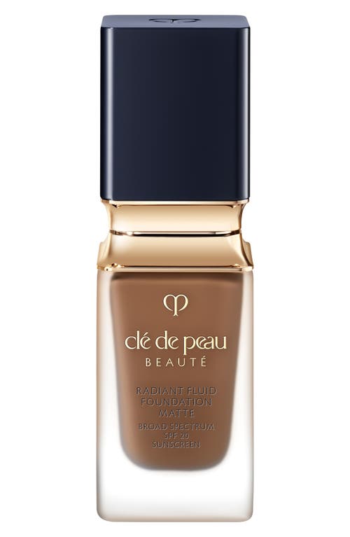 Clé de Peau Beauté Beauté Radiant Fluid Matte Foundation SPF 20 in B100 - Rich Deep Beige at Nordstrom