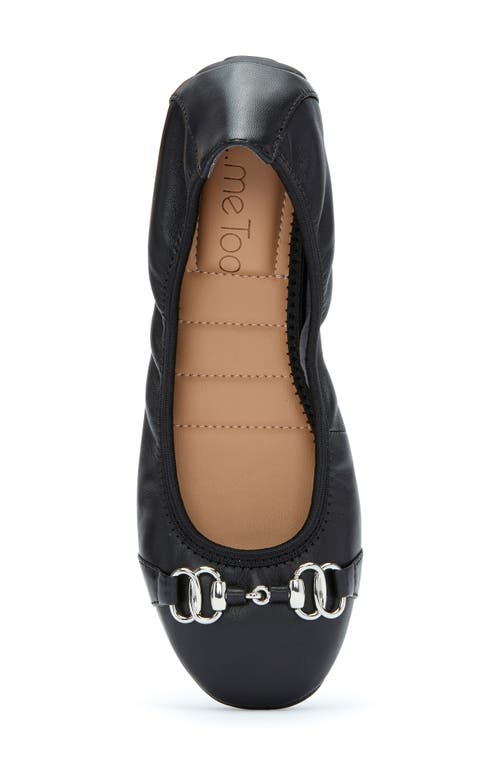 Me Too Olympia Skimmer Flat In Black Leather black ModeSens