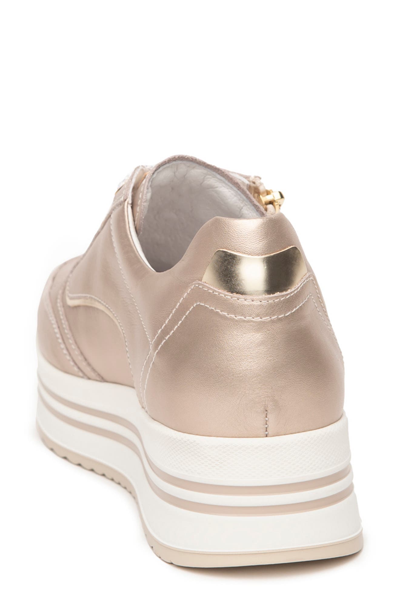 nerogiardini zipper platform sneakers