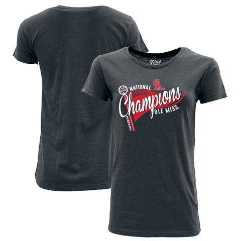 Women's Washington Nationals Vineyard Vines Navy 2019 World Series  Champions Long Sleeve T-Shirt