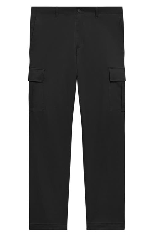 Shop Theory Marvel Straight Leg Pants In Black