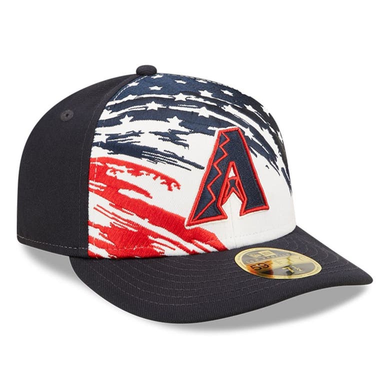 Arizona Diamondbacks New Era Navy Custom Random Side Patch 59FIFTY Fitted Hat, 7 3/4 / Navy