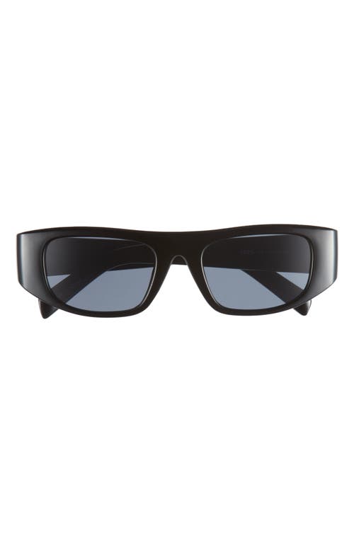 BP. Chunky Rectangular Sunglasses in Black at Nordstrom