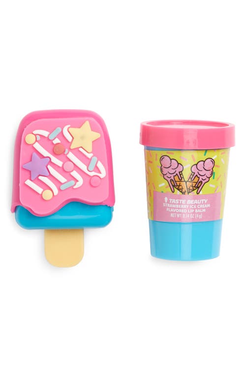 TASTE BEAUTY Inside Scoop Lip Gloss & Lip Balm Duo in Assorted at Nordstrom