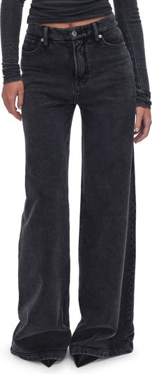 Women's black DKNY jeans brand corduroy pants size 8