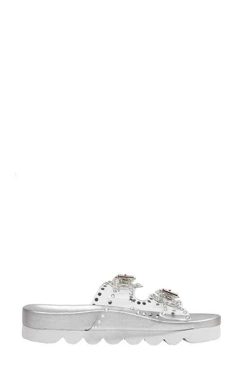 Ninety Union Havan Buckle Sandal In Silver
