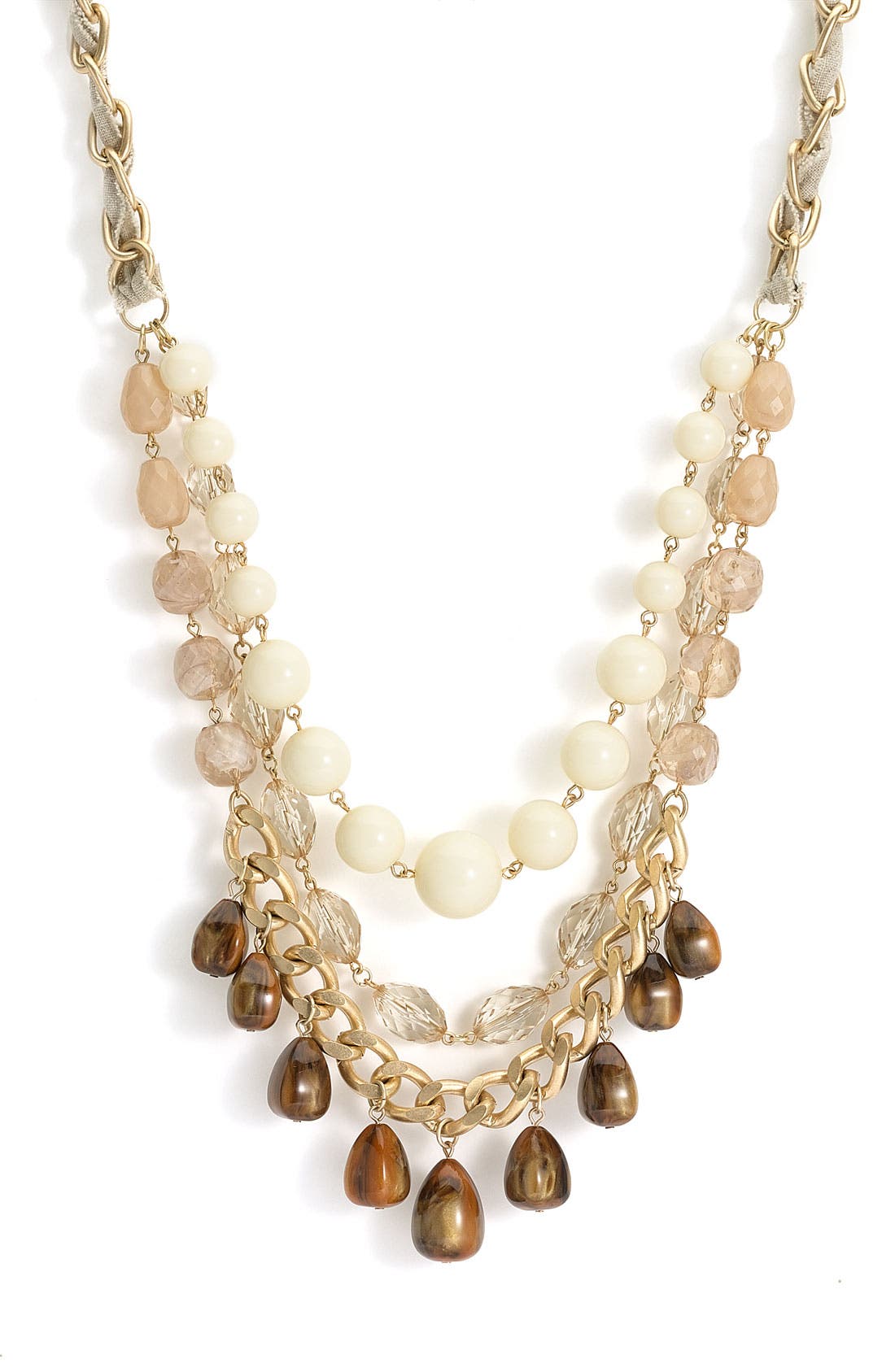 Tarnish Mixed Media Necklace Nordstrom