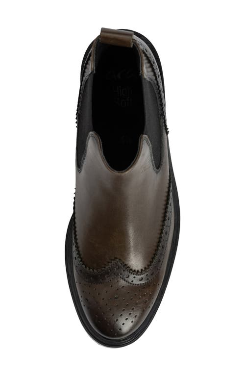 Ara Tulip Wingtip Chelsea Boot In Forest