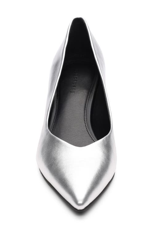 Sanctuary Padma Pointed Toe Pump In Silver