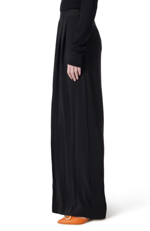 Shop Do By Dee Ocleppo Pleated Wide Leg Pants In Black