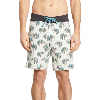 Patagonia Stretch Planing Swim Trunks, White