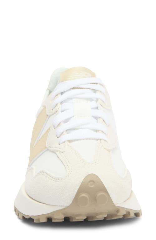 Shop New Balance 327 Sneaker In Sea Salt/sandstone