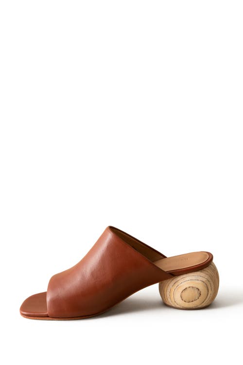 Shop Huma Blanco Milla Slide Sandal In Cinnamon