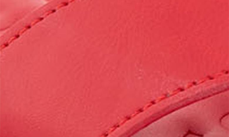 Shop Aerosoles Galen Flip Flop In Racing Red Pu Leather
