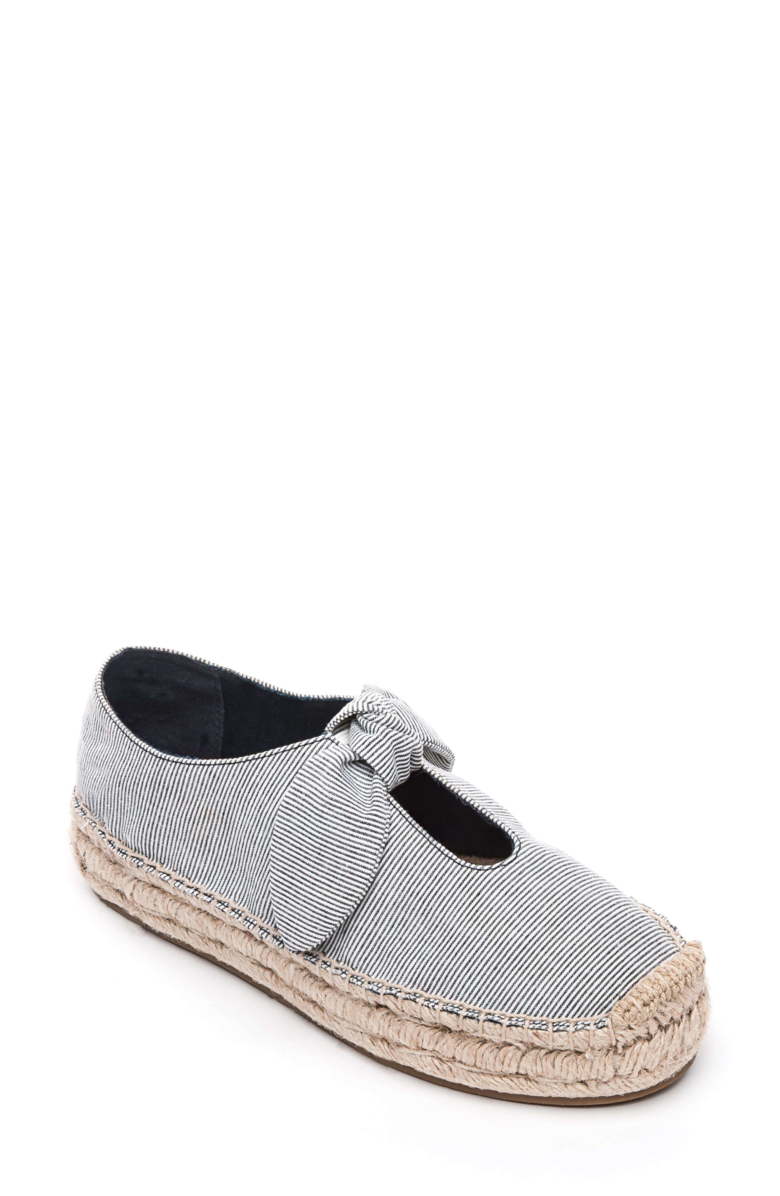 Bernardo Bow Espadrille Slip-On, Blue