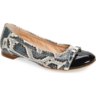 Agl Cap Toe Ballet Flat, Blue