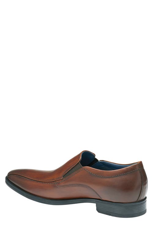 Johnston & Murphy Gibbons Run-off Shoe In Brown Full Grain
