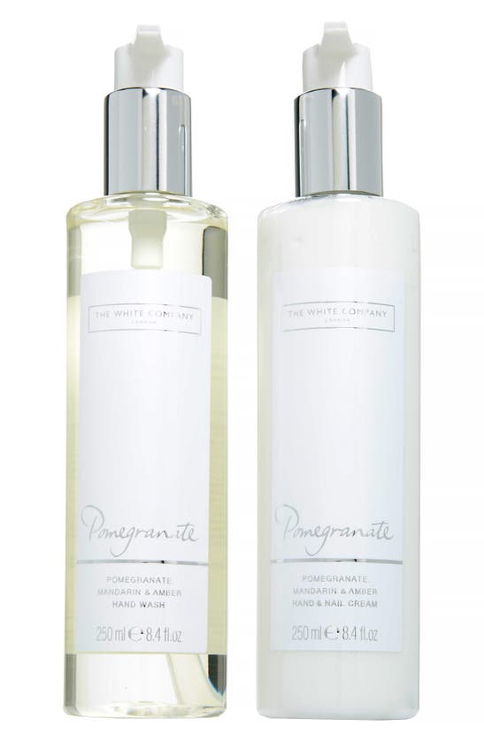 THE WHITE COMPANY POMEGRANATE HAND & NAIL SET,PMDHNNNA