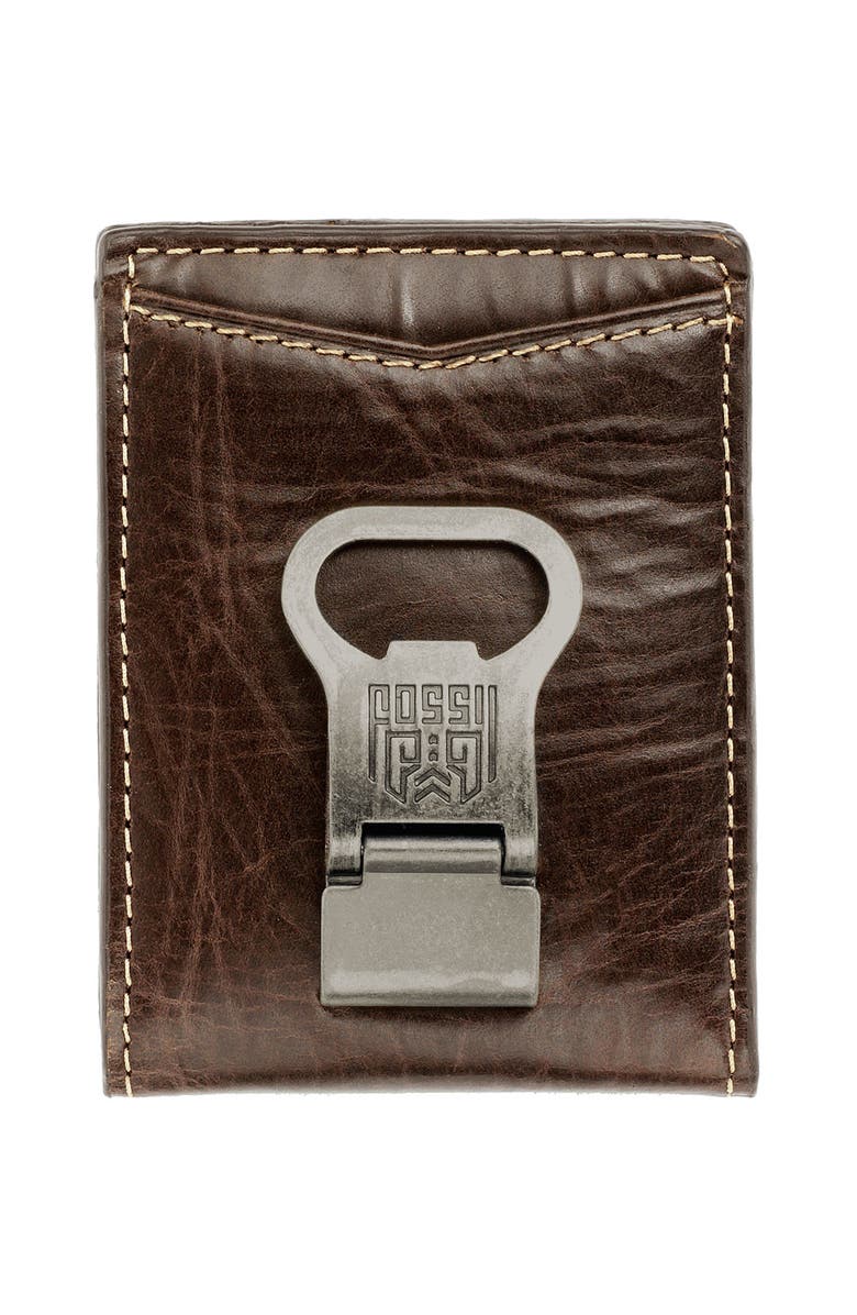 FOSSIL 'Transfer' Bifold Wallet, Main, color, Brown