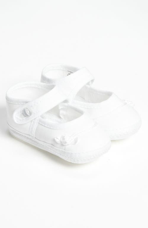 Little Things Mean a Lot Cotton Batiste Shoe White at Nordstrom,