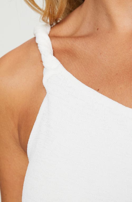 Princess Polly Messenger One-shoulder Top In White
