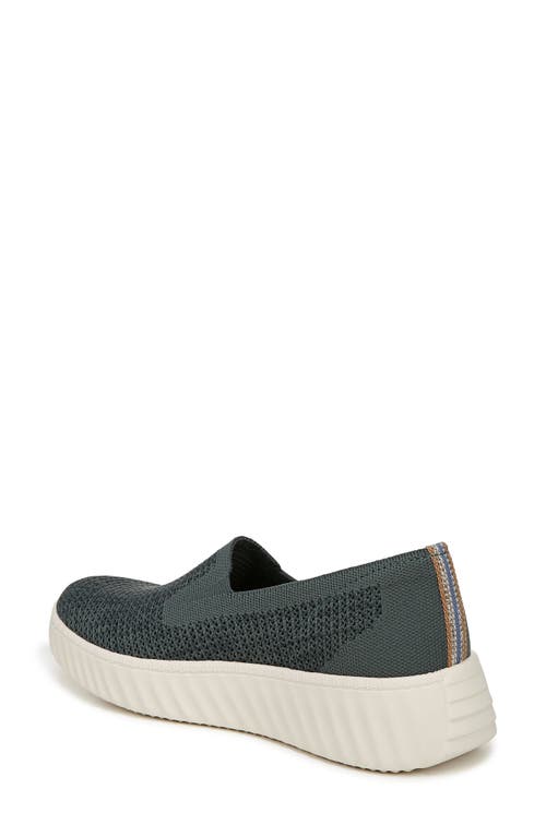 Bzees Wednesday Slip-on Platform Sneaker In Sage Leaf Heathered Knit
