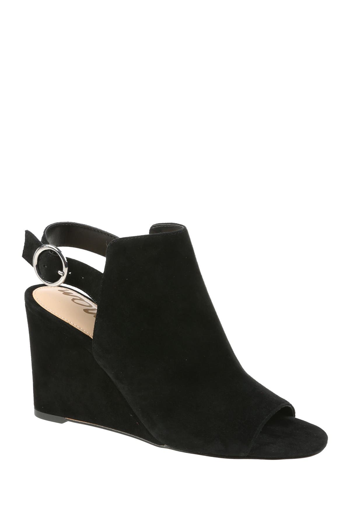 sam edelman black suede sandals