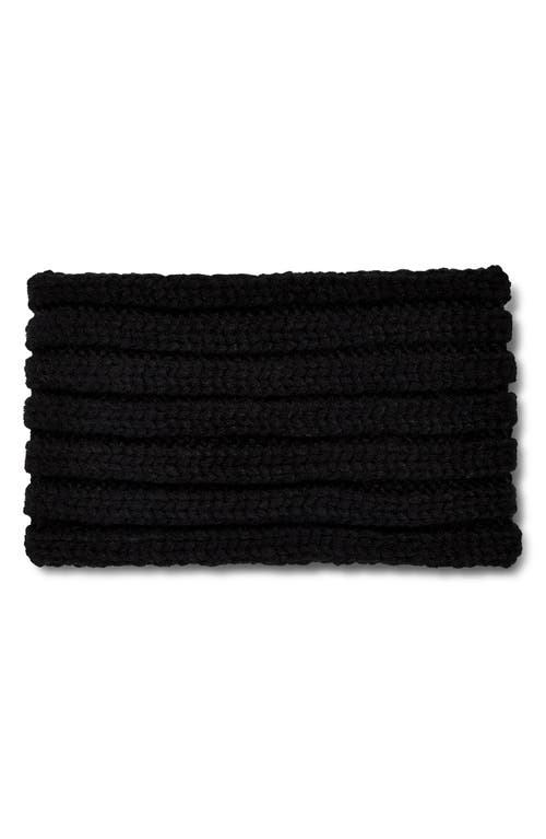 Ugg Twist Cable Knit Head Wrap In Black