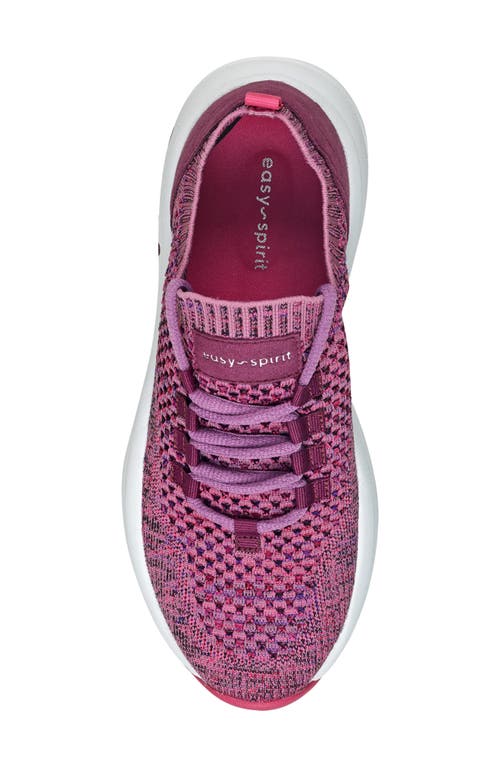 Shop Easy Spirit Power Lace-up Sneaker In Medium Purple/white