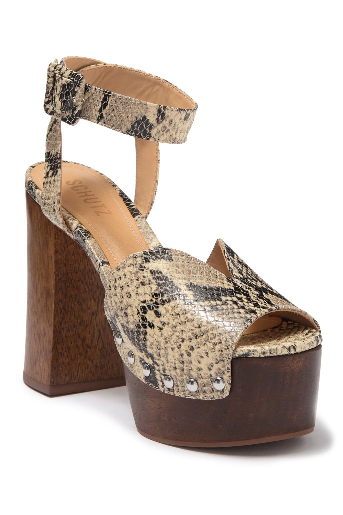 schutz snake sandal