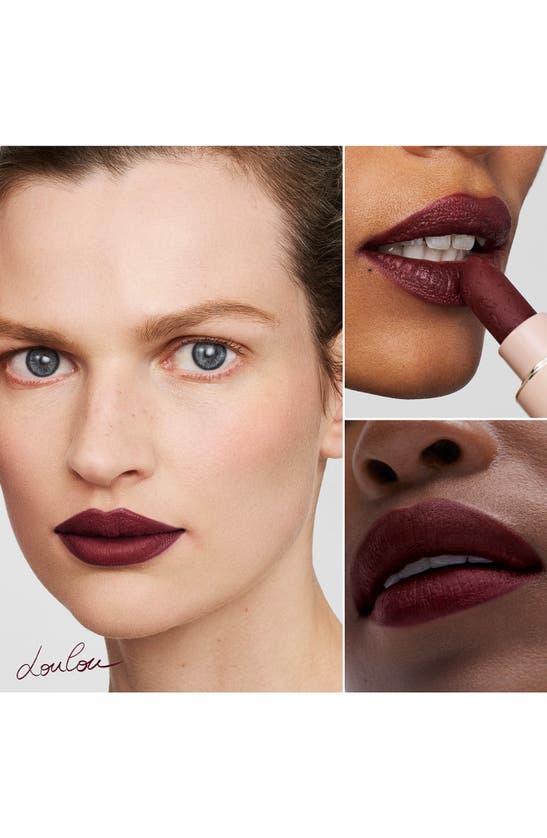 Shop Westman Atelier Lip Suede Matte Lipstick In Lou Lou