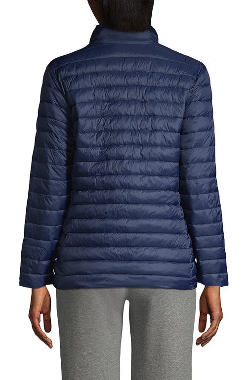 Shop Lands' End School Uniform ' Thermoplume Jacket In Classic Navy