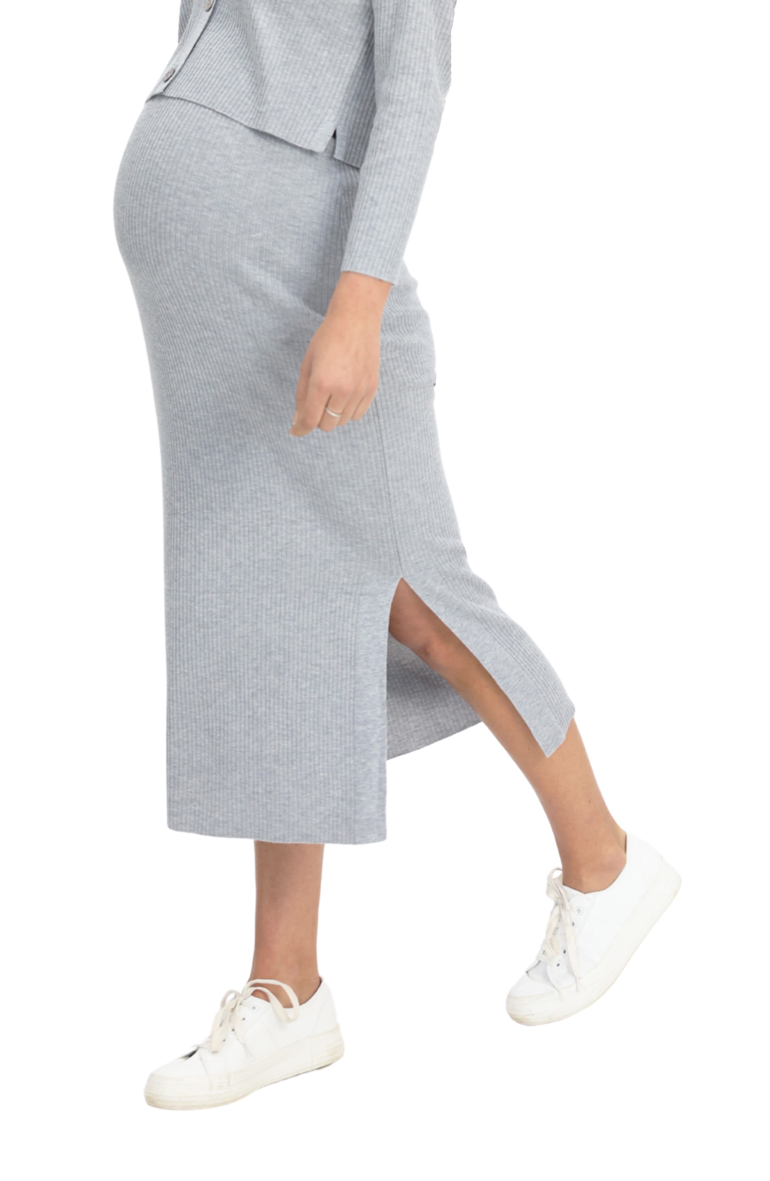 maternity wool skirt