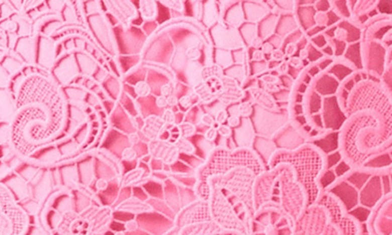 Endless Rose Lace Long Sleeve Minidress In Pink