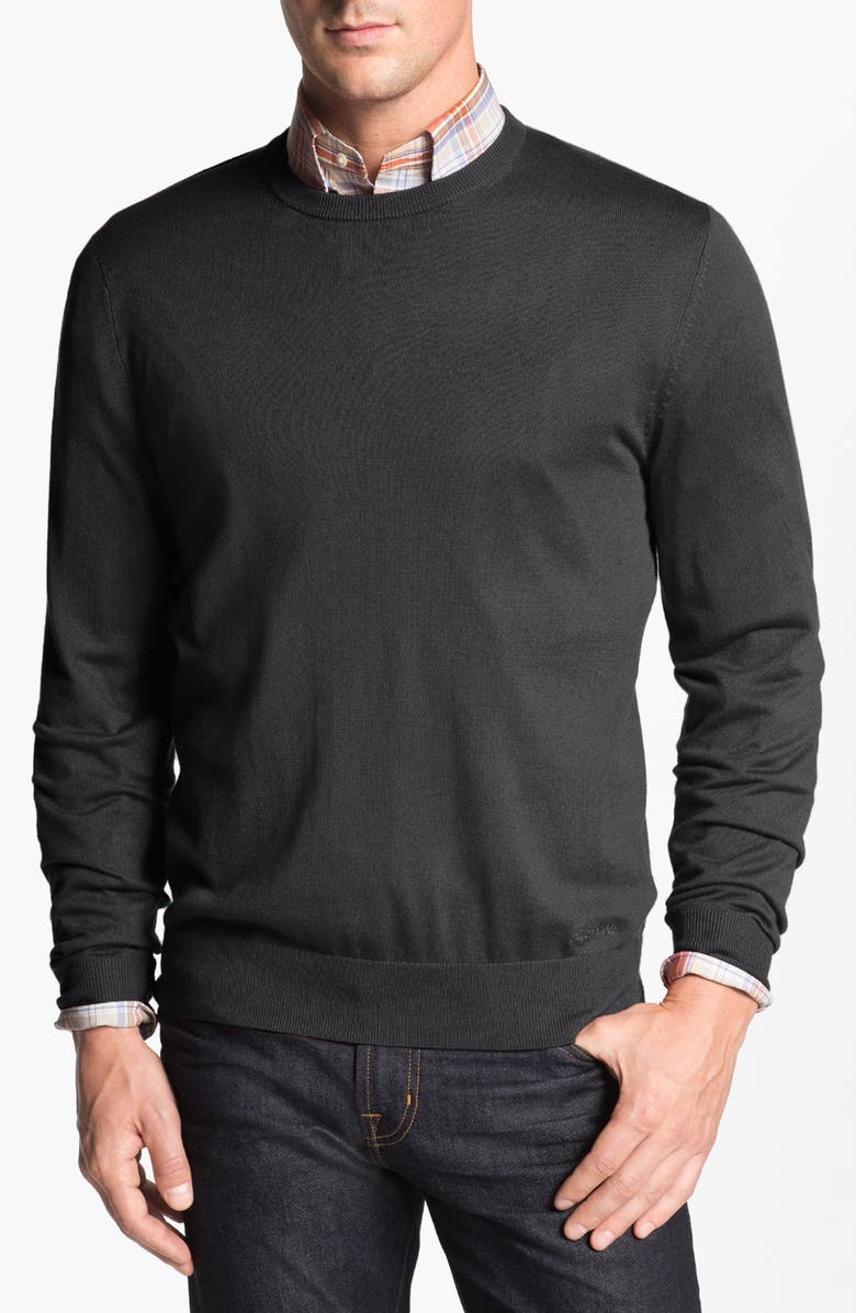Façonnable Crewneck 'Sicoca' Silk Blend Sweater | Nordstrom