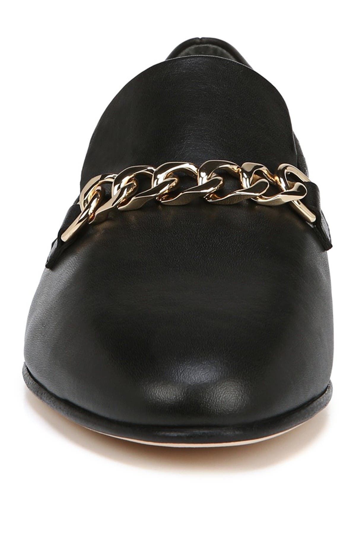 via spiga yania chain link leather loafer