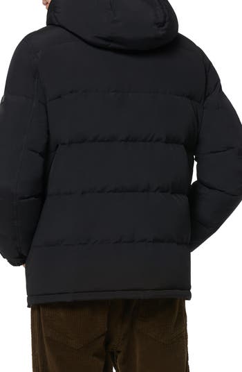 Marc new york puffer jacket with knit on sale sleeves