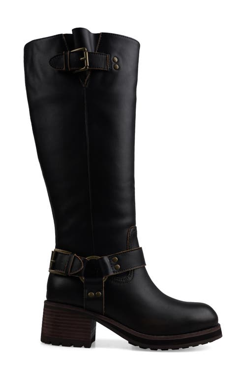 Shop Candies Candie's Reecie Knee High Boot In Brown Leather